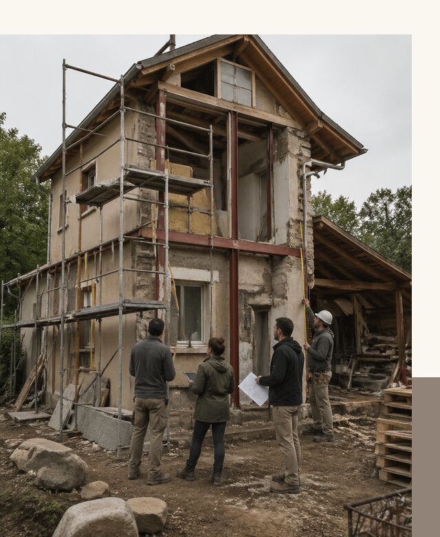 Реконструкция загородного дома под ключ в Дюртюли от бюро