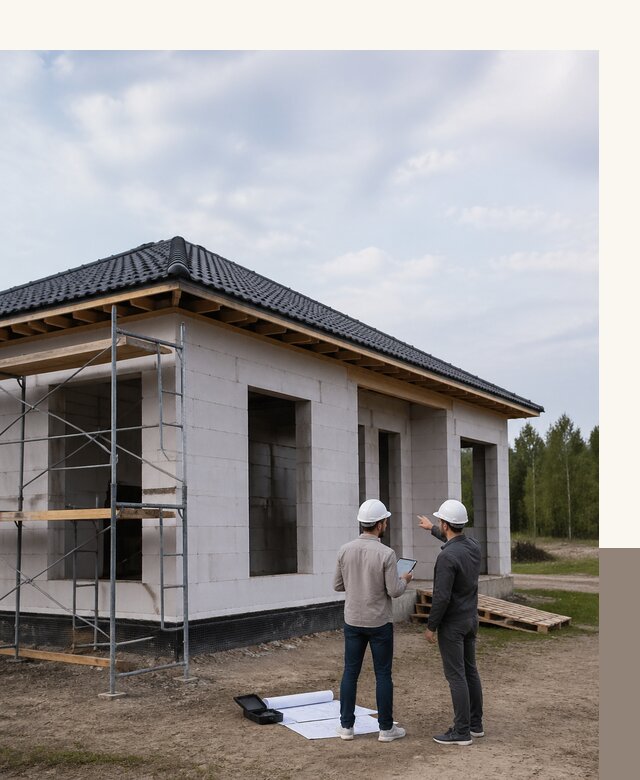 Проектирование одноэтажных домов из газобетона в Дюртюли